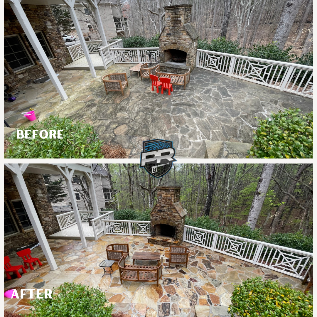 Patio Pressure Washing in Suwanee, GA